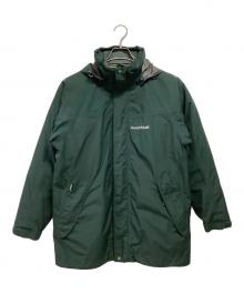 mont-bell（モンベル）の古着「ヴェイルダウンパーカ」｜グリーン×グレー