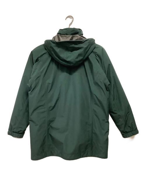 mont-bell（モンベル）mont-bell (モンベル) ヴェイルダウンパーカ グリーン×グレー サイズ:Sの古着・服飾アイテム