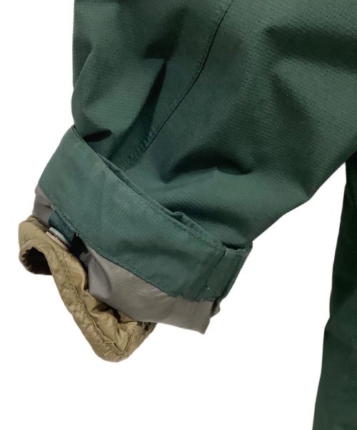 mont-bell（モンベル）mont-bell (モンベル) ヴェイルダウンパーカ グリーン×グレー サイズ:Sの古着・服飾アイテム