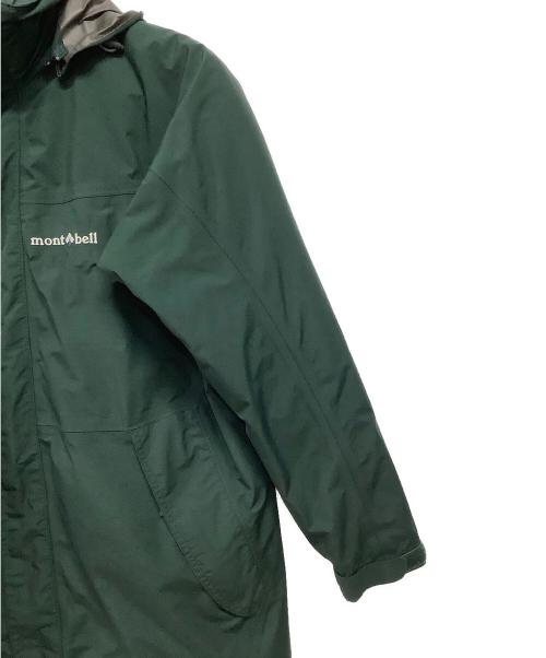 mont-bell（モンベル）mont-bell (モンベル) ヴェイルダウンパーカ グリーン×グレー サイズ:Sの古着・服飾アイテム