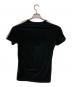 DOLCE & GABBANA (ドルチェ＆ガッバーナ) 半袖カットソー ブラック×ライトグレー サイズ:M：4000円