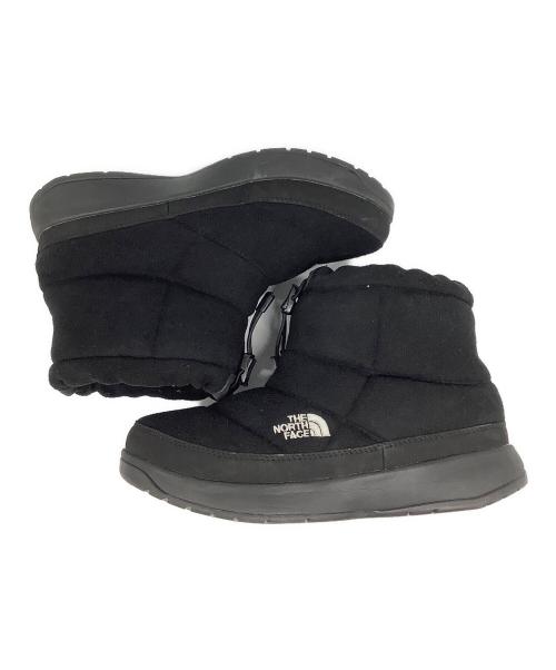 THE NORTH FACE（ザ ノース フェイス）THE NORTH FACE (ザ ノース フェイス) Nuptse Bootie Wool Ⅴ Short/スノーブーツ ブラック サイズ:25.0の古着・服飾アイテム