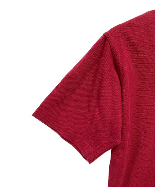 HERMES（エルメス）HERMES (エルメス) ポロシャツ レッド サイズ:Mの古着・服飾アイテム