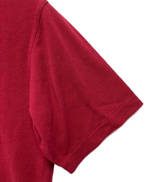 HERMES（エルメス）HERMES (エルメス) ポロシャツ レッド サイズ:Mの古着・服飾アイテム