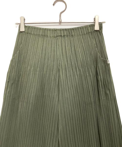 MAISON MAVERICK PRESENTS（メゾンマーベリック プレゼンツ）MAISON MAVERICK PRESENTS (メゾンマーベリック プレゼンツ) プリーツパンツ グリーン サイズ:FREEの古着・服飾アイテム
