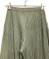 中古・古着 MAISON MAVERICK PRESENTS (メゾンマーベリック プレゼンツ) プリーツパンツ グリーン サイズ:FREE：7000円