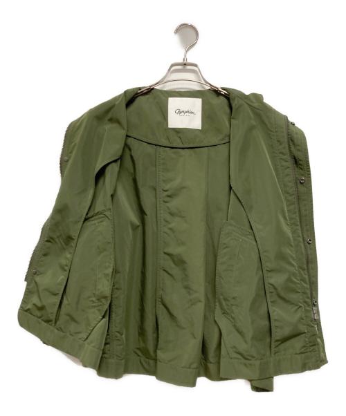 Gymphlex（ジムフレックス）Gymphlex (ジムフレックス) フーデッドジャケット グリーン サイズ:Mの古着・服飾アイテム
