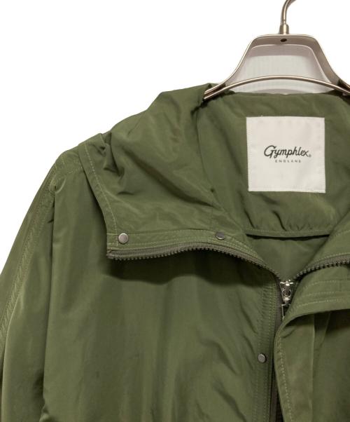 Gymphlex（ジムフレックス）Gymphlex (ジムフレックス) フーデッドジャケット グリーン サイズ:Mの古着・服飾アイテム