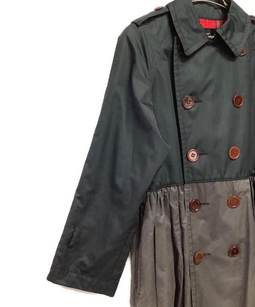 tricot COMME des GARCONS（トリココムデギャルソン）tricot COMME des GARCONS (トリココムデギャルソン) トレンチコート グレー サイズ:Mの古着・服飾アイテム