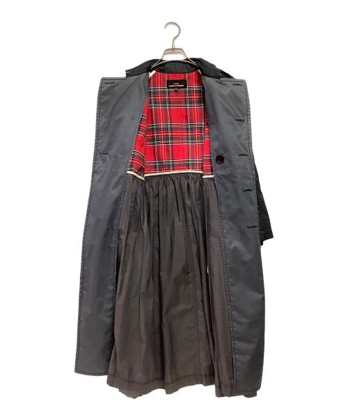 tricot COMME des GARCONS（トリココムデギャルソン）tricot COMME des GARCONS (トリココムデギャルソン) トレンチコート グレー サイズ:Mの古着・服飾アイテム