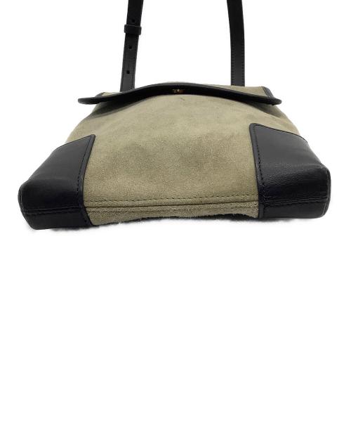 LOEWE（ロエベ）LOEWE (ロエベ) アナグラム ショルダーバッグ カーキ×ブラックの古着・服飾アイテム
