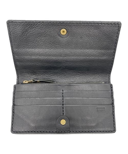 Herz（ヘルツ）Herz (ヘルツ) 長財布 ブラックの古着・服飾アイテム