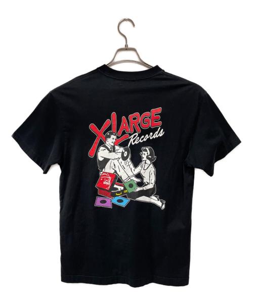 X-LARGE（エクストララージ）X-LARGE (エクストララージ) 半袖Tシャツ ブラック サイズ:Mの古着・服飾アイテム