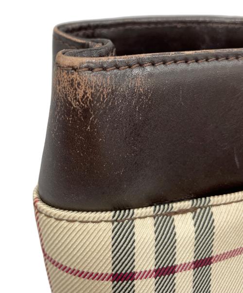 BURBERRY（バーバリー）BURBERRY (バーバリー) ハンドバッグ ノバチェックの古着・服飾アイテム