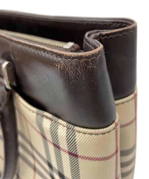 BURBERRY（バーバリー）BURBERRY (バーバリー) ハンドバッグ ノバチェックの古着・服飾アイテム