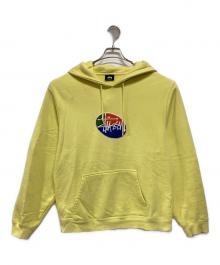 stussy（ステューシー）の古着「プルオーバーパーカー」｜イエロー
