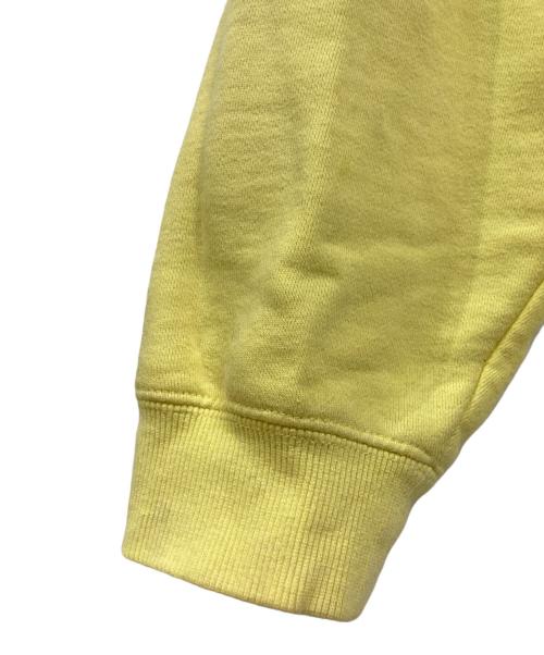 stussy（ステューシー）stussy (ステューシー) プルオーバーパーカー イエロー サイズ:Lの古着・服飾アイテム