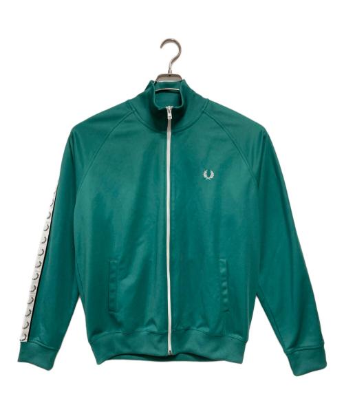 FRED PERRY（フレッドペリー）FRED PERRY (フレッドペリー) トラックジャケット グリーン サイズ:Lの古着・服飾アイテム