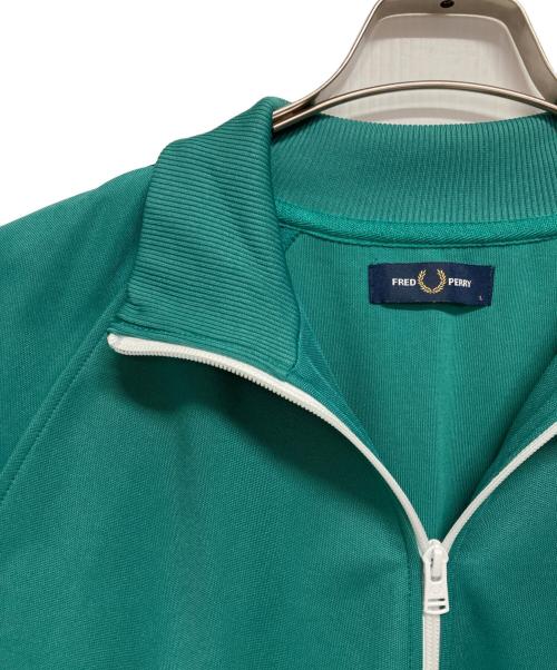 FRED PERRY（フレッドペリー）FRED PERRY (フレッドペリー) トラックジャケット グリーン サイズ:Lの古着・服飾アイテム