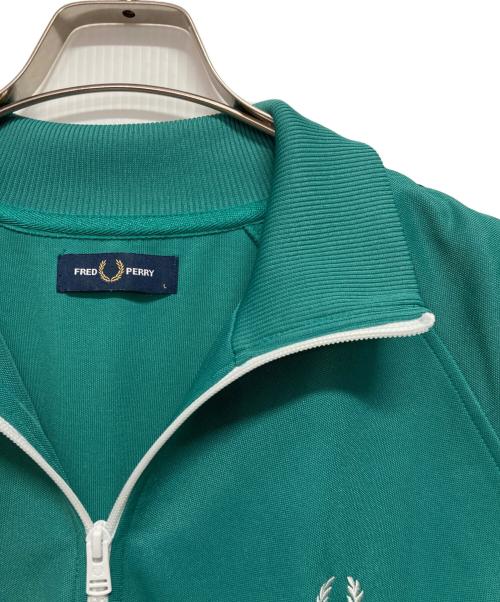 FRED PERRY（フレッドペリー）FRED PERRY (フレッドペリー) トラックジャケット グリーン サイズ:Lの古着・服飾アイテム