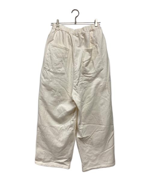 ANCELLM（アンセルム）ANCELLM (アンセルム) TUCK SWEAT PANTS ホワイト サイズ:1の古着・服飾アイテム