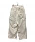 ANCELLM (アンセルム) TUCK SWEAT PANTS ホワイト サイズ:1：12000円