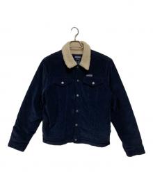 Patagonia（パタゴニア）の古着「PILE LINED TRUCKER JACKET」｜ネイビー