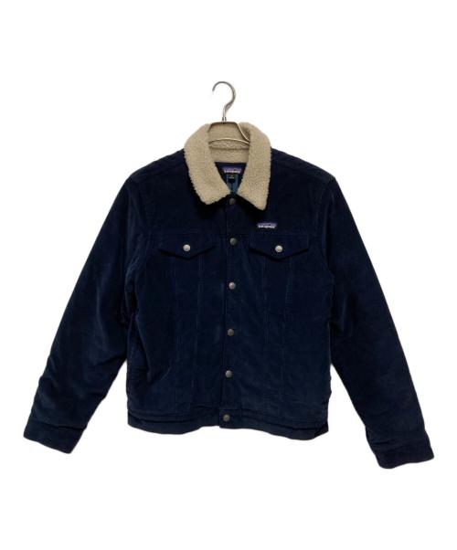 Patagonia（パタゴニア）Patagonia (パタゴニア) PILE LINED TRUCKER JACKET ネイビー サイズ:Sの古着・服飾アイテム