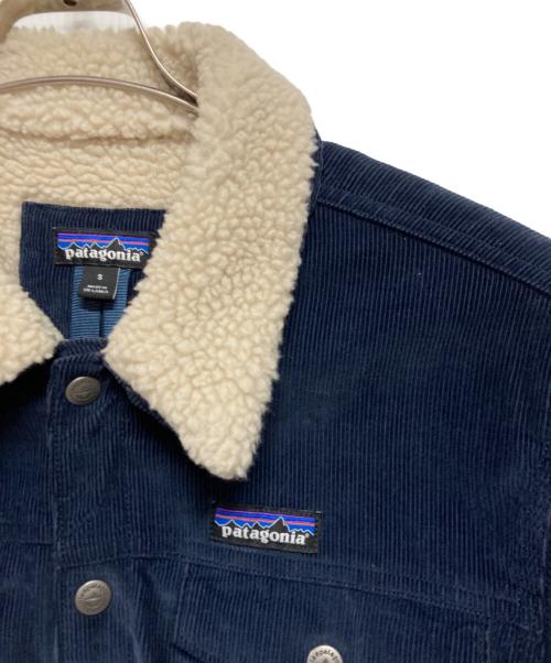 Patagonia（パタゴニア）Patagonia (パタゴニア) PILE LINED TRUCKER JACKET ネイビー サイズ:Sの古着・服飾アイテム