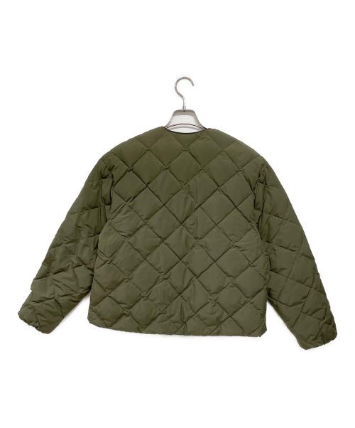 TAION（タイオン）TAION (タイオン) UNFILO (アンフィーロ) ダウンジャケット グリーン サイズ:S 未使用品の古着・服飾アイテム