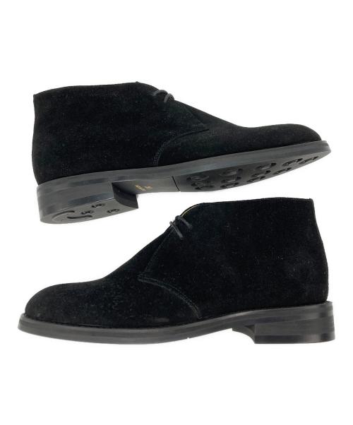 CHRISTIAN ORANI（クリスチャン オラーニ）CHRISTIAN ORANI (クリスチャン オラーニ) チャッカーブーツ ブラック サイズ:26の古着・服飾アイテム