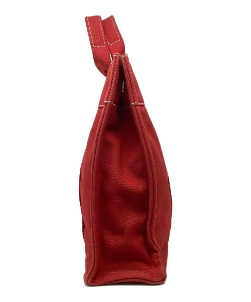 HERMES（エルメス）HERMES (エルメス) ドーヴィルPM/ハンドバッグ レッドの古着・服飾アイテム