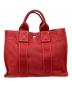 HERMES（エルメス）の古着「ドーヴィルPM/ハンドバッグ」｜レッド