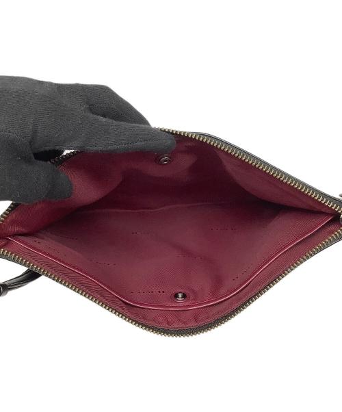 COACH（コーチ）COACH (コーチ) クラッチバッグ ブラックの古着・服飾アイテム