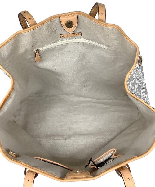 CELINE（セリーヌ）CELINE (セリーヌ) サルキートートバッグ グレー×ホワイトの古着・服飾アイテム