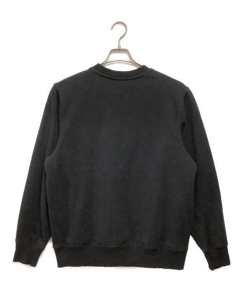 stussy（ステューシー）stussy (ステューシー) S CROWN/クルーネックスウェット ブラック サイズ:Sの古着・服飾アイテム