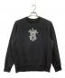 stussy（ステューシー）の古着「S CROWN/クルーネックスウェット」｜ブラック