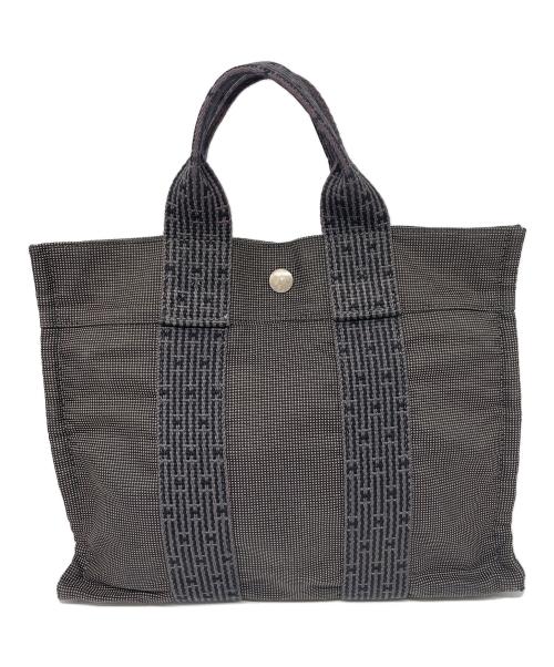 HERMES（エルメス）HERMES (エルメス) エールライン PM／ミニトートバッグ ブラックの古着・服飾アイテム