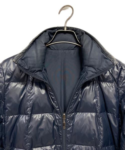 MONCLER（モンクレール）MONCLER (モンクレール) ロングダウンジャケット ネイビー サイズ:1の古着・服飾アイテム