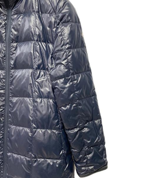 MONCLER（モンクレール）MONCLER (モンクレール) ロングダウンジャケット ネイビー サイズ:1の古着・服飾アイテム