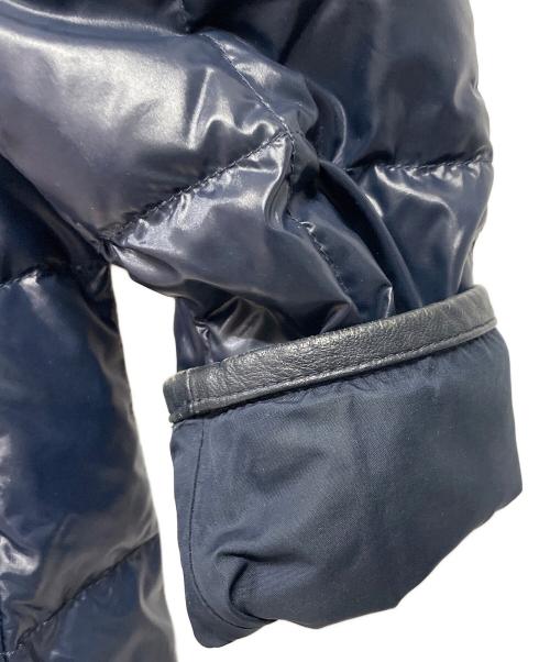 MONCLER（モンクレール）MONCLER (モンクレール) ロングダウンジャケット ネイビー サイズ:1の古着・服飾アイテム