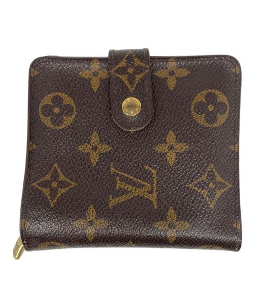 LOUIS VUITTON（ルイ ヴィトン）LOUIS VUITTON (ルイ ヴィトン) モノグラム コンパクトジップ ブラウン サイズ:-の古着・服飾アイテム