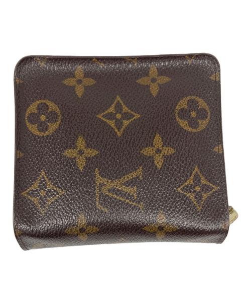 LOUIS VUITTON（ルイ ヴィトン）LOUIS VUITTON (ルイ ヴィトン) モノグラム コンパクトジップ ブラウン サイズ:-の古着・服飾アイテム