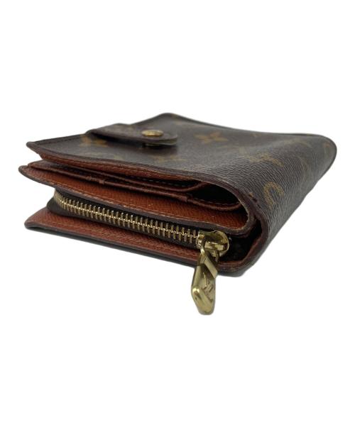 LOUIS VUITTON（ルイ ヴィトン）LOUIS VUITTON (ルイ ヴィトン) モノグラム コンパクトジップ ブラウン サイズ:-の古着・服飾アイテム