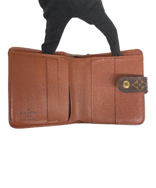 LOUIS VUITTON（ルイ ヴィトン）LOUIS VUITTON (ルイ ヴィトン) モノグラム コンパクトジップ ブラウン サイズ:-の古着・服飾アイテム