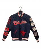 VANヴァン）の古着「スタジャン」｜ネイビー