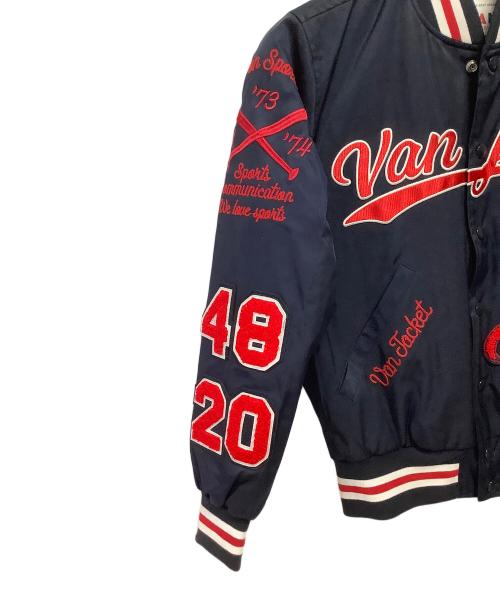 VAN（ヴァン）VAN (ヴァン) スタジャン ネイビー サイズ:M 未使用品の古着・服飾アイテム