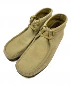 CLARKSクラークス）の古着「スウェードシューズ」｜ベージュ