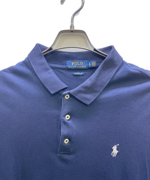POLO RALPH LAUREN（ポロ・ラルフローレン）POLO RALPH LAUREN (ポロ・ラルフローレン) ポロシャツ ネイビー サイズ:ＸＬの古着・服飾アイテム