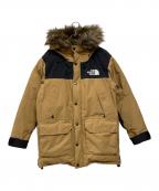 THE NORTH FACEザ ノース フェイス）の古着「MOUNTAIN DOWN COAT」｜キャメル